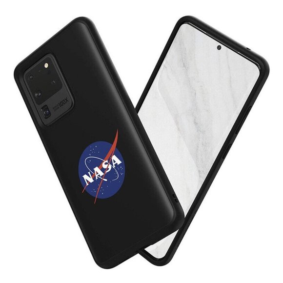 RhinoShield SolidSuit NASA Logo Phone Cover for Samsung Galaxy S20 Ultra NEW Blk - Picture 1 of 5